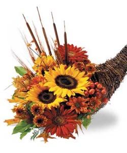 Autumn Abundance Cornucopia