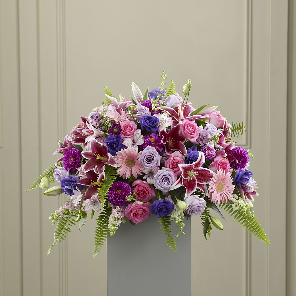 Fare Thee Well Pedestal – Canadianflowershoppe.ca, Scarborough ON