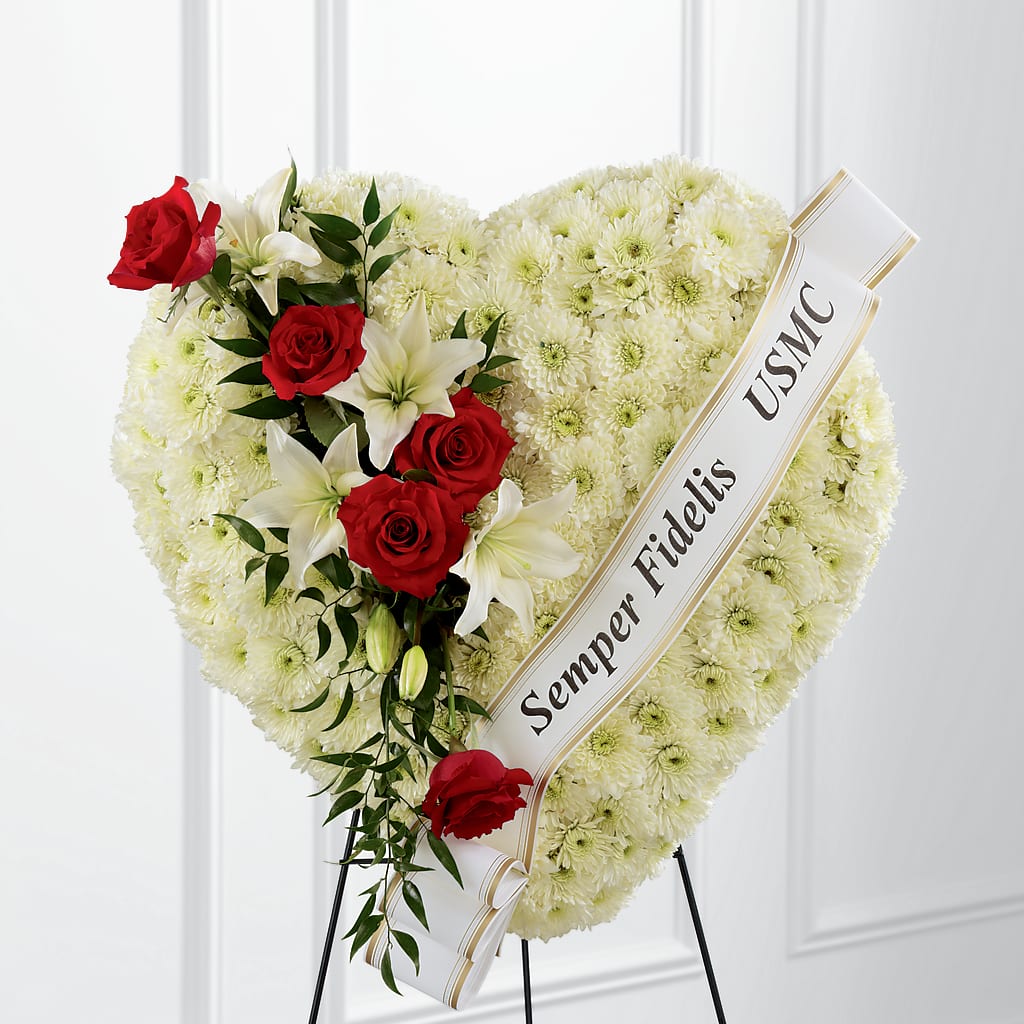 Heartfelt Hero Standing Heart – Canadianflowershoppe.ca, Scarborough ON