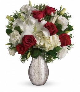 A Christmas Kiss Bouquet