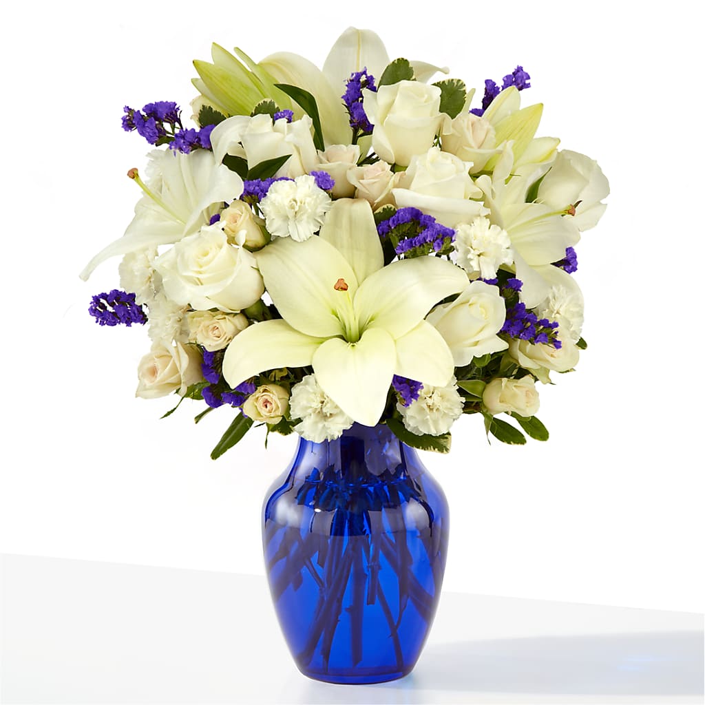 Sapphire Rush Bouquet – Canadianflowershoppe.ca, Scarborough ON