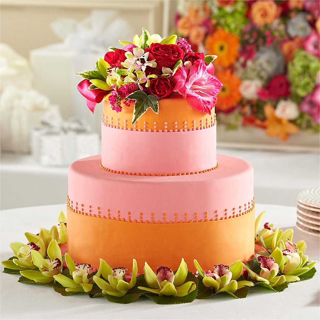 Sweet Citrus Cake Decor – Canadianflowershoppe.ca, Scarborough ON