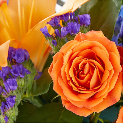 Radiant Citrus Box Bouquet –  Canadianflowershoppe.ca, Scarborough ON