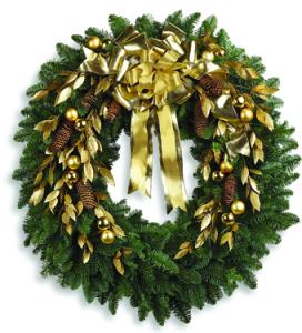 Glitter & Gold Wreath