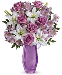 Teleflora's Lavender Beauty Bouquet