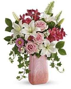 Pink n&rsquo; Peach Paradise Bouquet