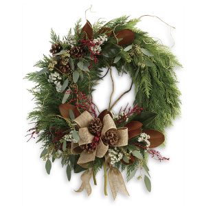 Rustic Holiday Wreath
