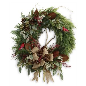 Rustic Holiday Wreath