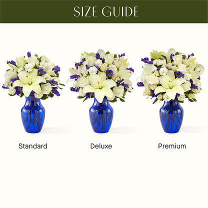 Sapphire Rush Bouquet –  Canadianflowershoppe.ca, Scarborough ON